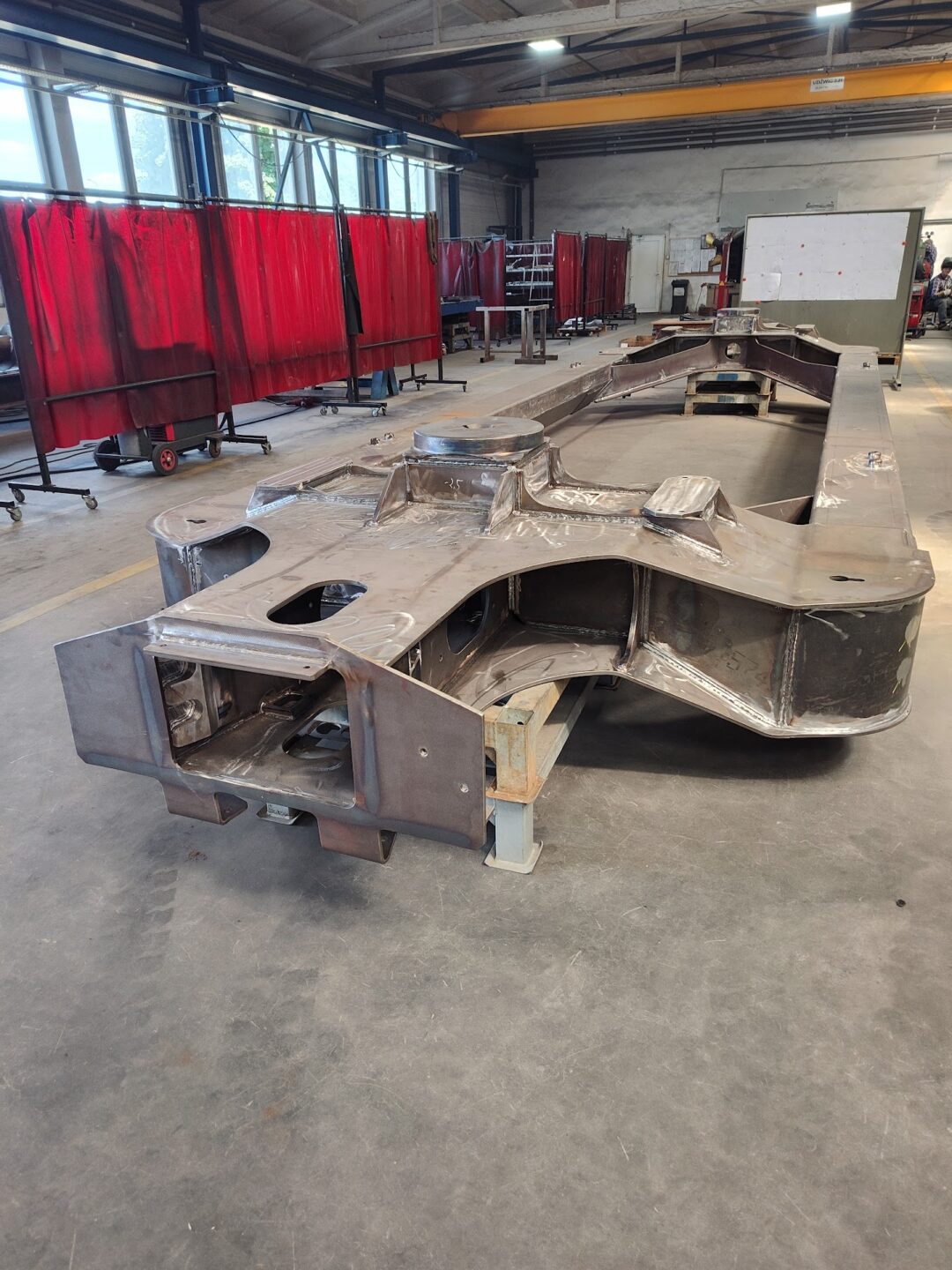 Spawanie konstrukcji wagonów